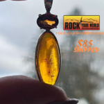 Pendent - Amber + Brandy Citrine