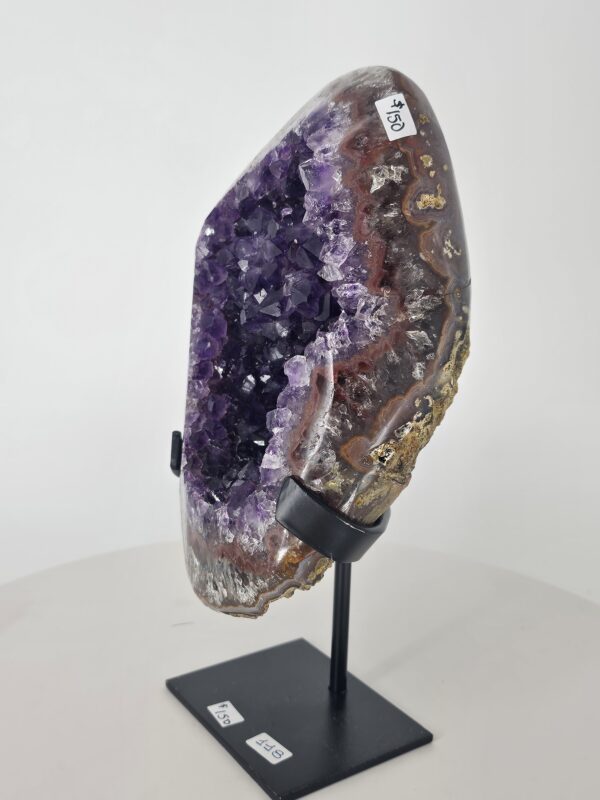 Amethyst (Uruguay, unique mineral bands)